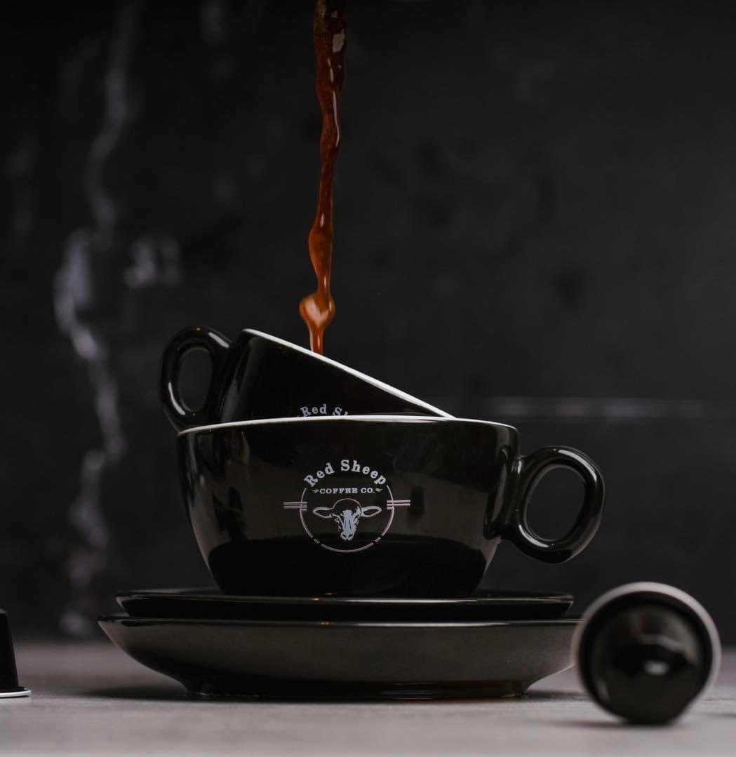 Red Sheep Coffee cups